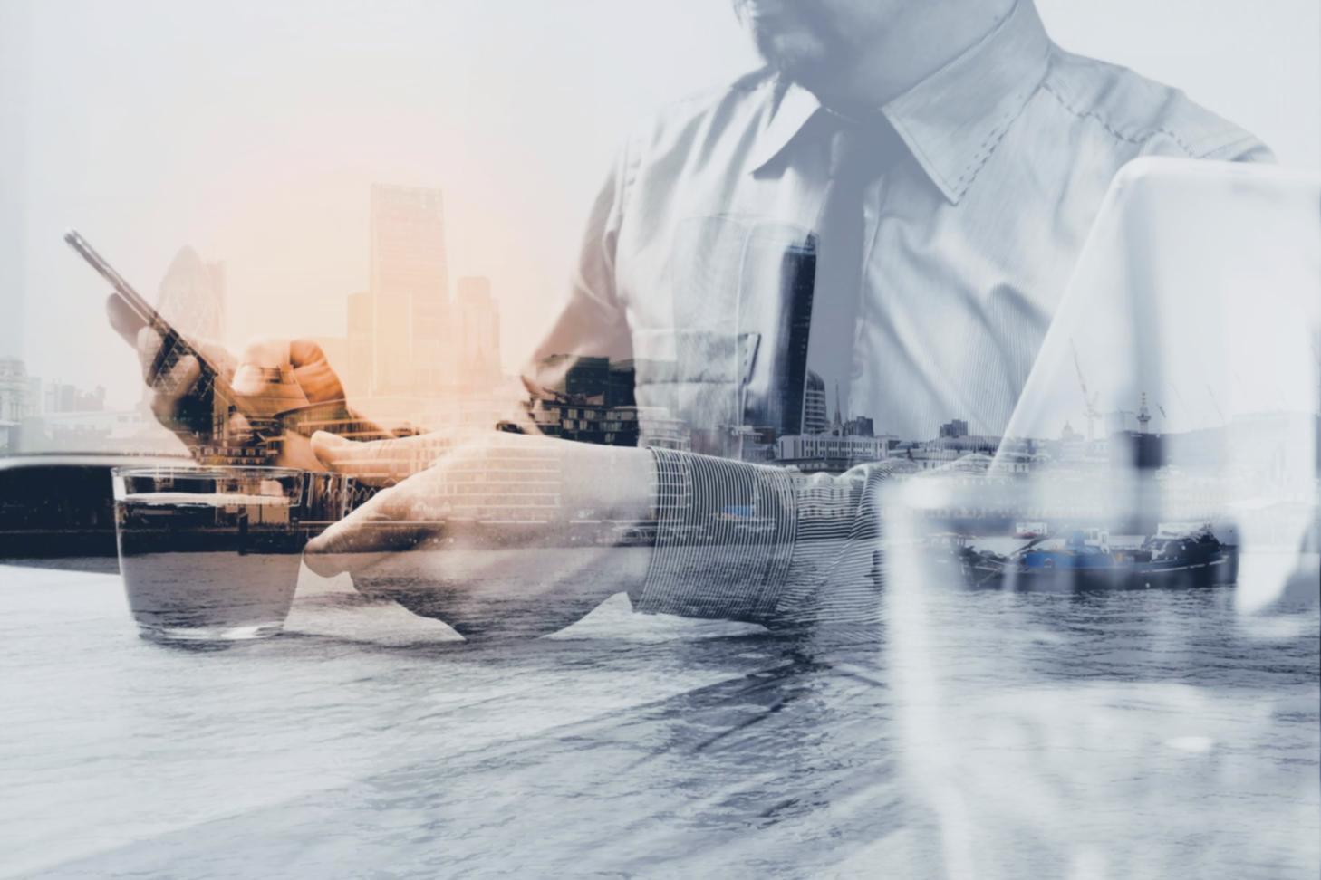 Traffic source breakdown visualization